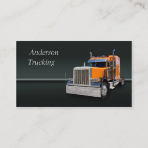 Semi Truck Business Card