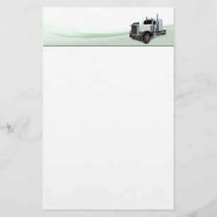 Semi Truck Stationery