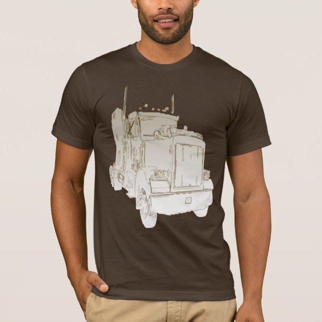 SEMI TRUCK T-SHIRT (Front)