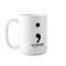 Semicolon Grammar Mug