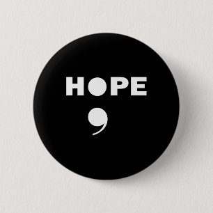 Semicolon Suicide Awareness For A Mental Supporter 6 Cm Round Badge