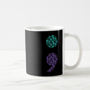 Semicolon Suicide Prevention Awareness  Coffee Mug