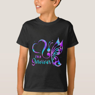 Semicolon Suicide Prevention Awareness - Kids Girl T-Shirt