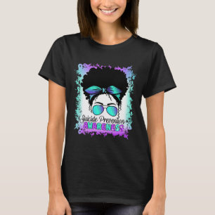 Semicolon Suicide Teal Purple Suicide Prevention A T-Shirt