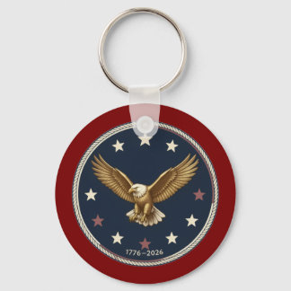Semiquincentennial 250th Anniversary Keychain