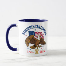 Semiquincentennial Bald Eagle Mug