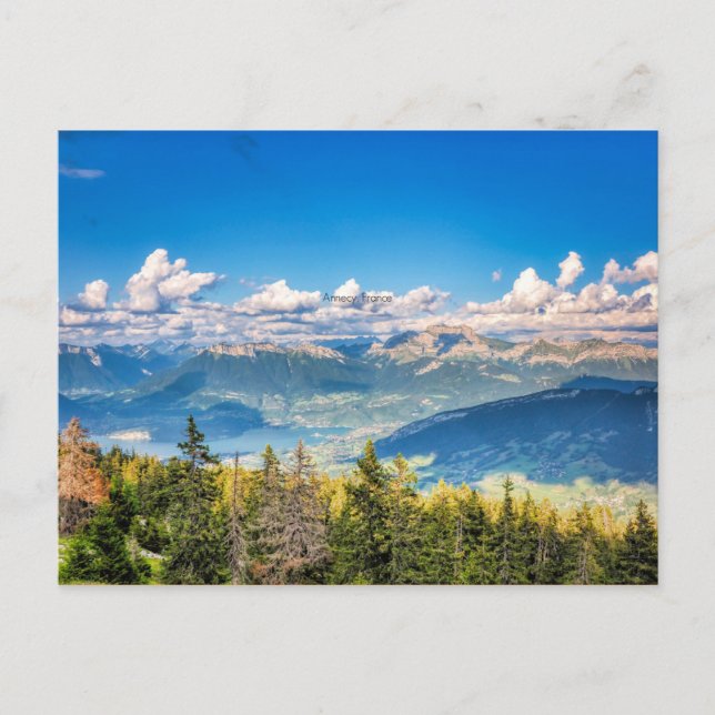 Semnoz, Annecy, France scenic photograph Postcard (Front)