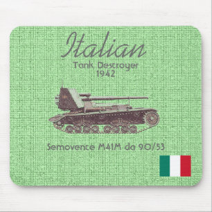 SEMOVENTE M41M, Italian Mouse Pad