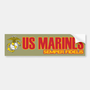 Semper Fi [EGA] Bumper Sticker