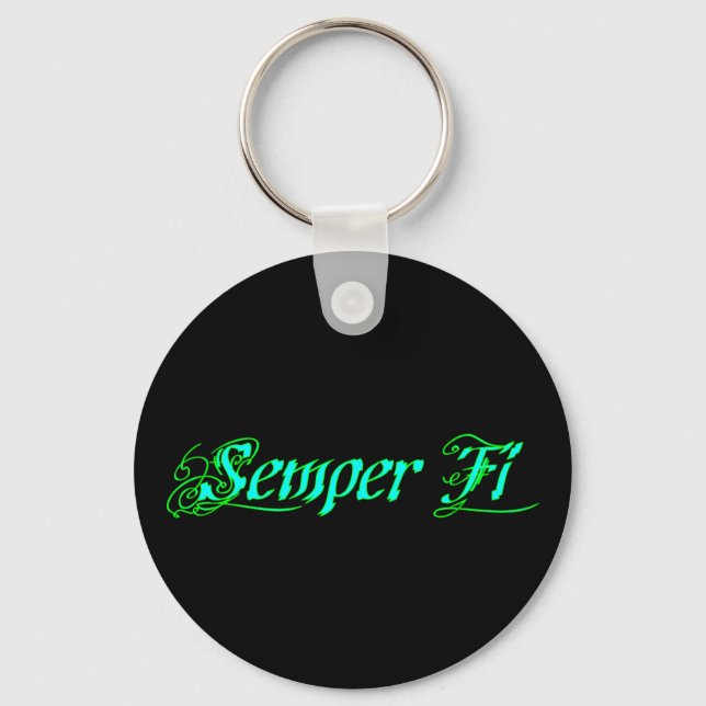 Semper Fi Key Ring (Front)