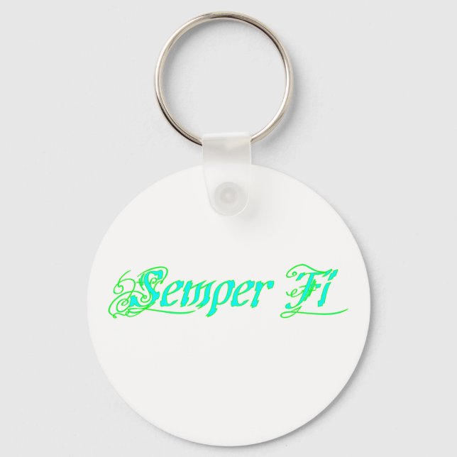 Semper Fi Key Ring (Front)