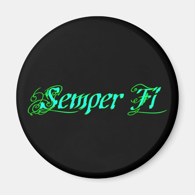 Semper Fi Magnet (Front)