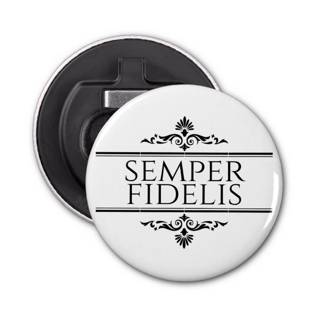 Semper Fidelis Bottle Opener (Front)