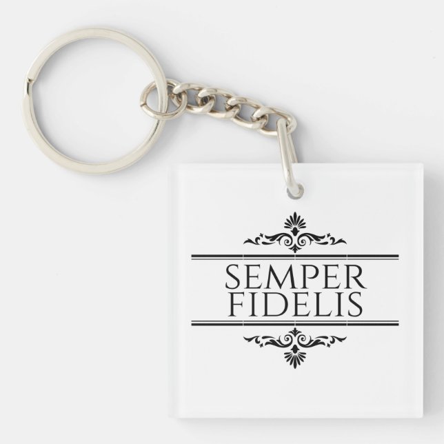 Semper Fidelis Key Ring (Front)