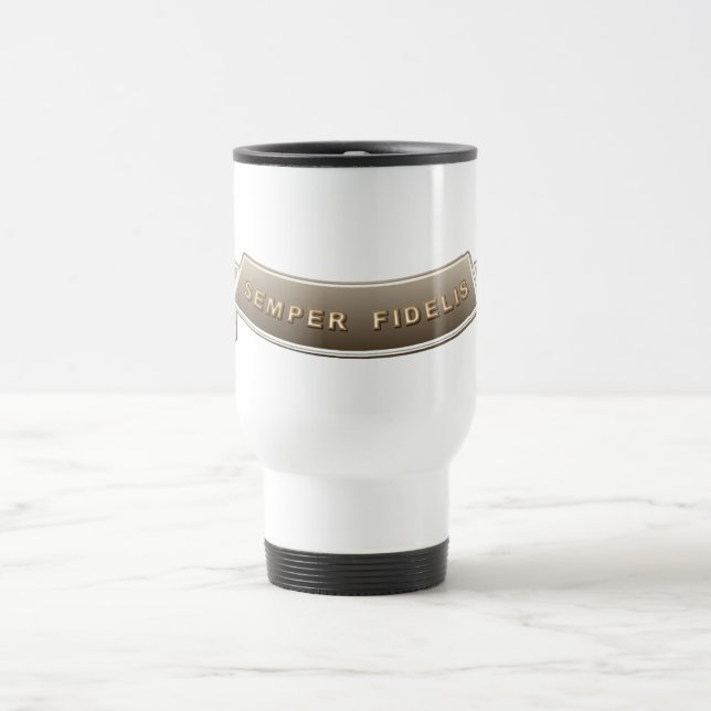 Semper Fidelis Travel Mug (Center)