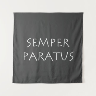 Semper paratus tapestry