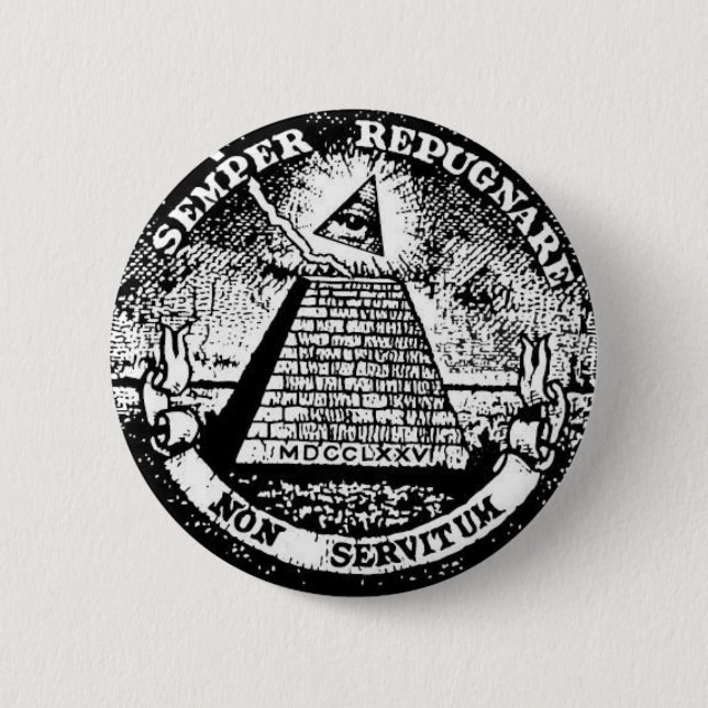 semper repugnare button (Front)