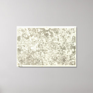 Semur, Montbard Canvas Print