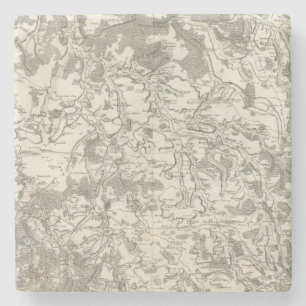 Semur, Montbard Stone Coaster