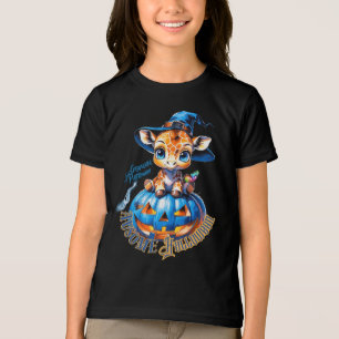 Sen cuties Giraffe Autism halloween Tri-Blend Shirt