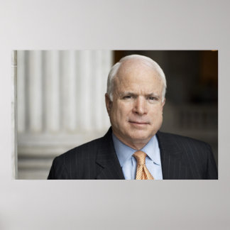 Sen. John McCain Poster