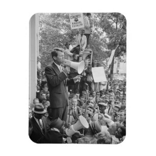 Sen. Robert Kennedy Campaigning for US President Magnet