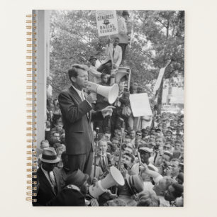 Sen. Robert Kennedy Campaigning for US President   Planner