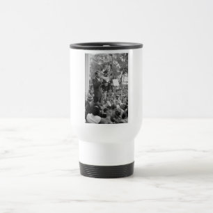 Sen. Robert Kennedy Campaigning for US President Travel Mug