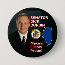 Senator Dick Durbin Button