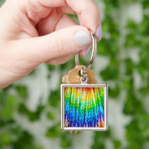 Senbazuru or one thousand origami cranes key ring