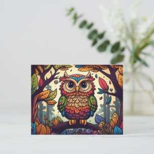 Send a Wise Message with Owl Postcards