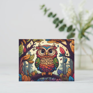 Send a Wise Message with Owl Postcards