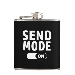 Send Mode On Hip Flask