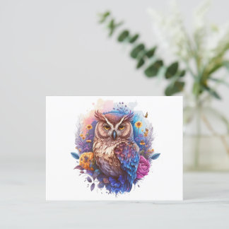 Send Special Greetings with Owl Postcards