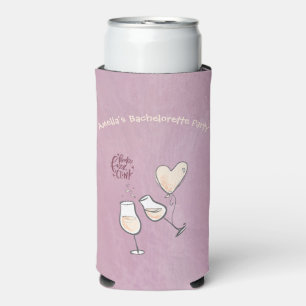 Send the Bride A Drink with Custom QR Code Seltzer Can Cooler