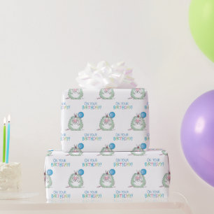 SEND THE FURRY BEAST by Sandra Boynton Wrapping Paper