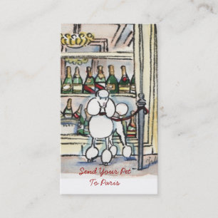 Send Your Pet To Paris Biz cards