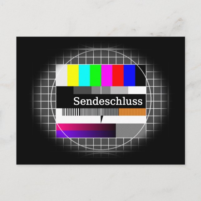 SendeSchluss! Postcard (Front)
