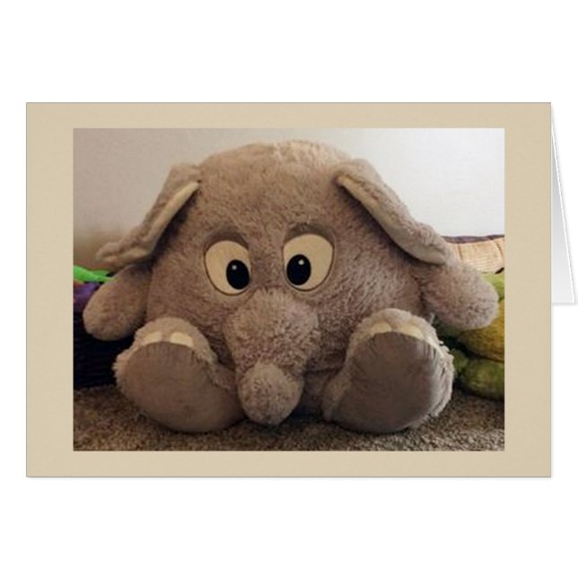 SENDING "AN ELEPHANT" & NOT A DUCK AT **EASTER** (Front Horizontal)