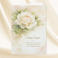 Sending Comfort Christian Floral Sympathy