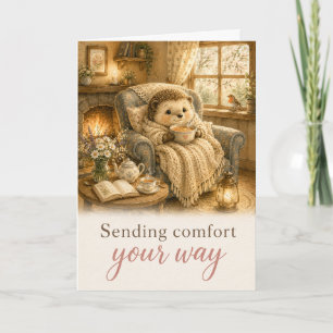 Sending Comfort Your Way Get Well Card