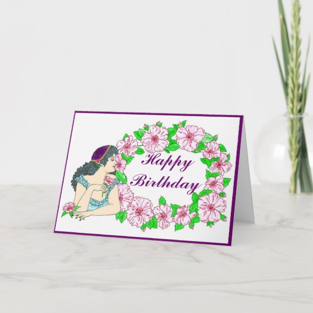 Sending Flowers Card (Front)
