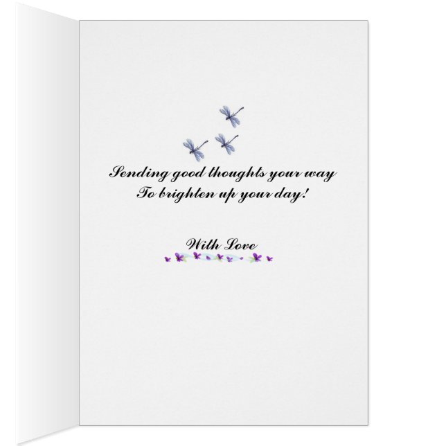 Sending good thoughts (Inside (Right))