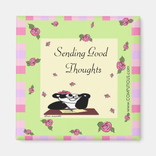 Sending Good Thoughts Magnet