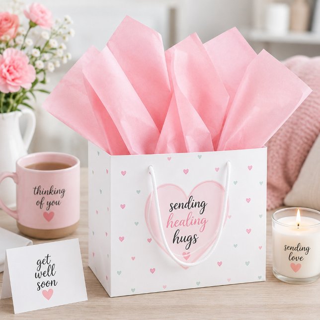 Sending Healing Hugs Large Gift Bag (Creator Uploaded)
