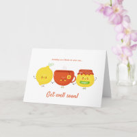 Sending Lemon, Honey and Tea Get Well Soon