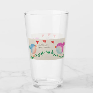 Sending Love Across the Miles Glass