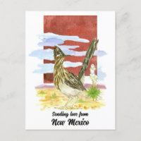 Sending Love New Mexico Road Runner Yucca Flower