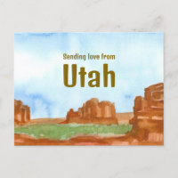 Sending Love Utah Red Rocks Southwest Desert