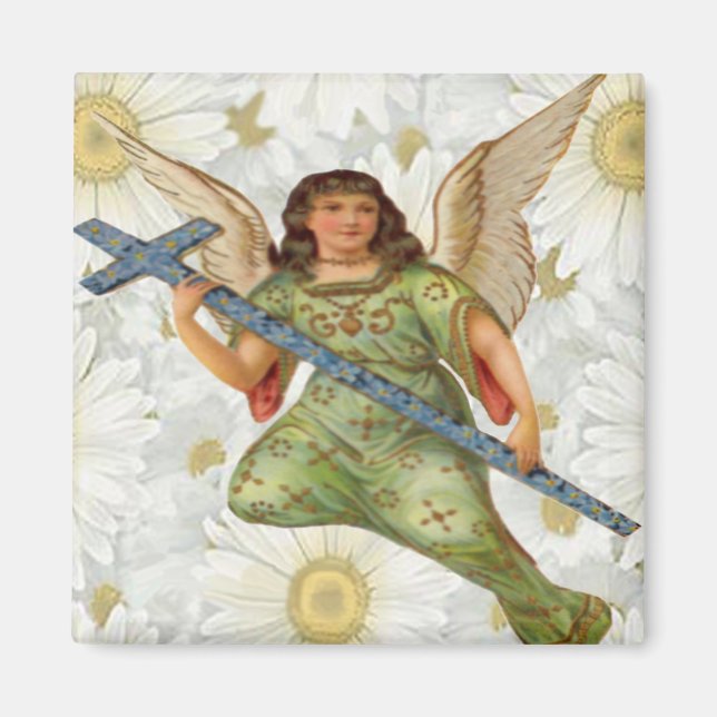 Sending Message Angel Magnet (Front)